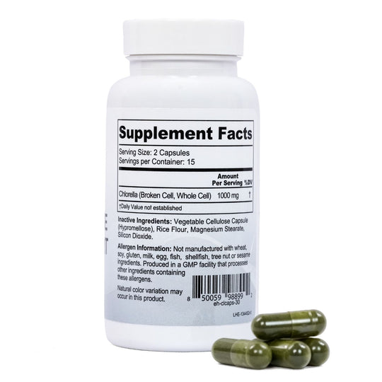 chlorella cleanse from electromagnetic radiation