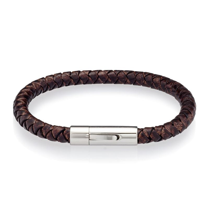 leather emf protection bracelet