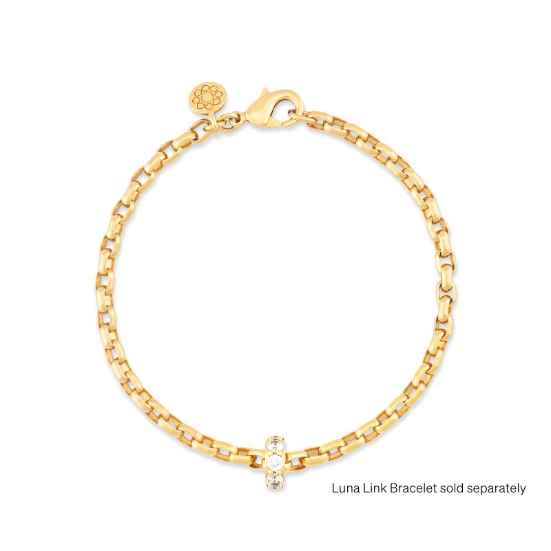 18k gold EMF chain bracelet